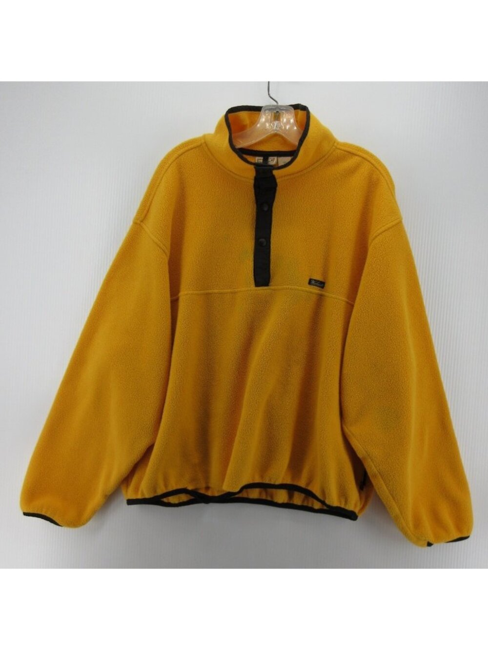 VINTAGE Woolrich Sweatshirt XL Fleece Snap T Outdoor Hiking Polartec*